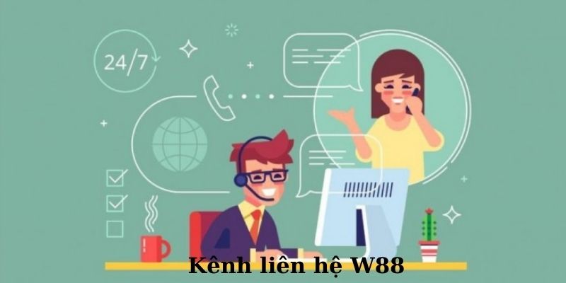 Các kênh liên hệ W88 trực tuyến hiệu quả, nhanh chóng 