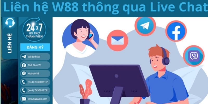 Liên hệ với nhà cái qua nền tảng mạng xã hội 